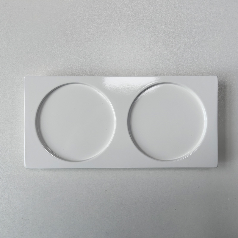 double coaster resin tray