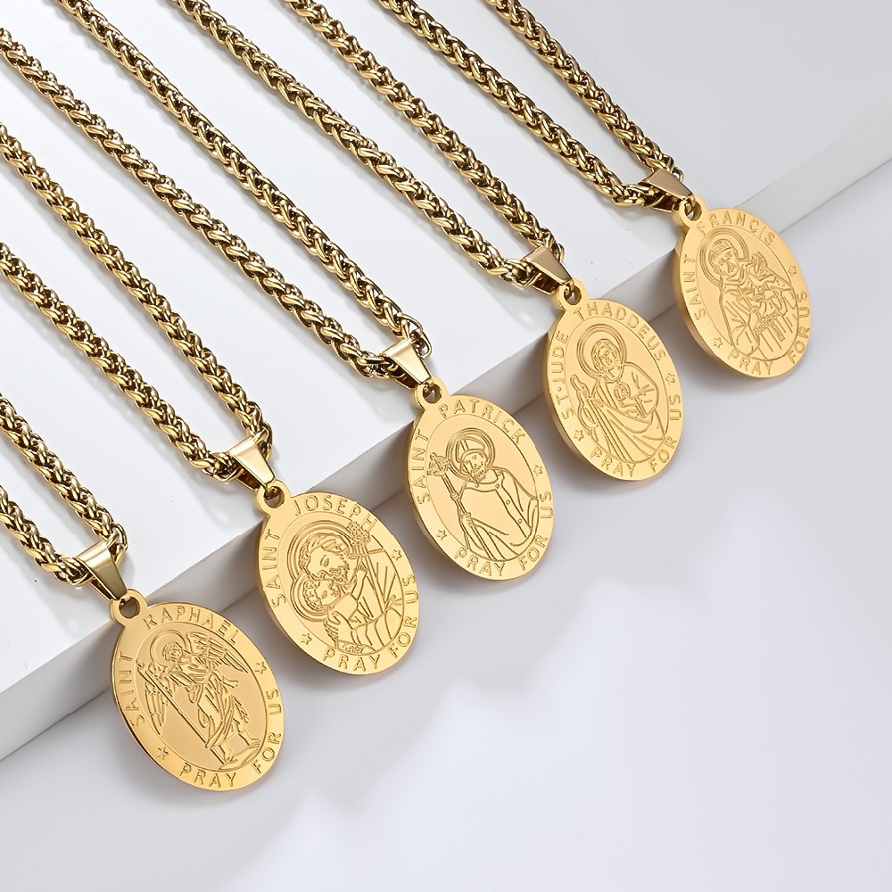 Golden round Necklace